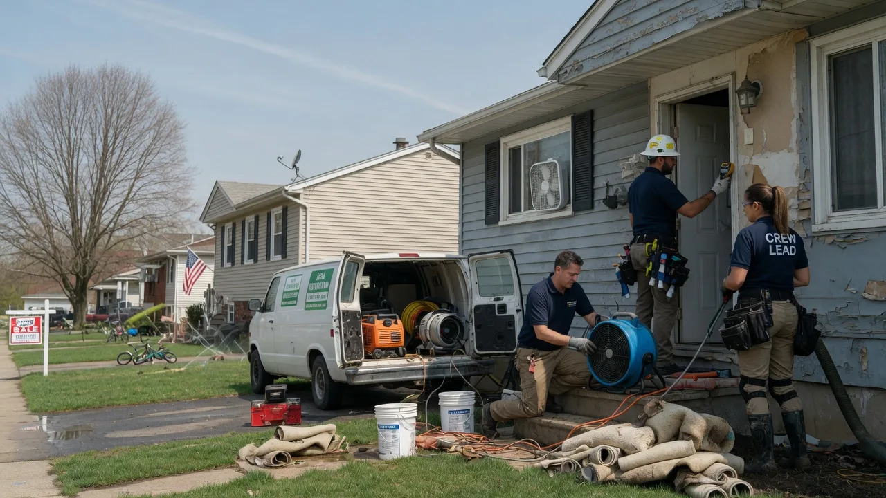 Flood Cleanup in Kenney, IL near me