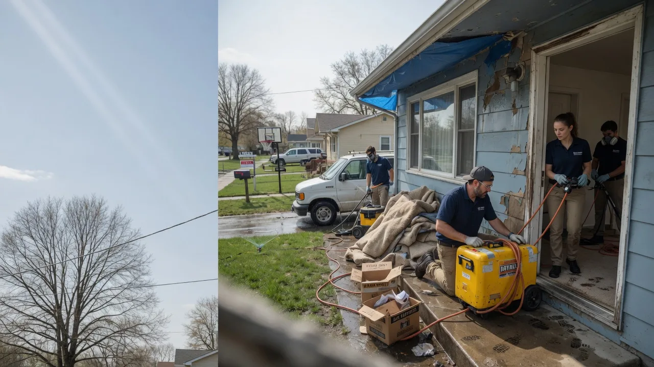 Basement Flood Cleanup in Kenney, IL near me